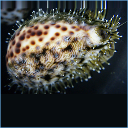 Tiger Cowrie Snail Tiger Cowrie Snail